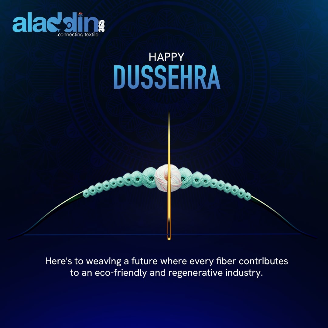 _Aladdin365's tweet image. May your threads of success weave a bright future ahead. 🪔🌟

Wishing everyone a prosperous and joyous Dussehra!

#Dussehra #Aladdin365 #TextileNetworking