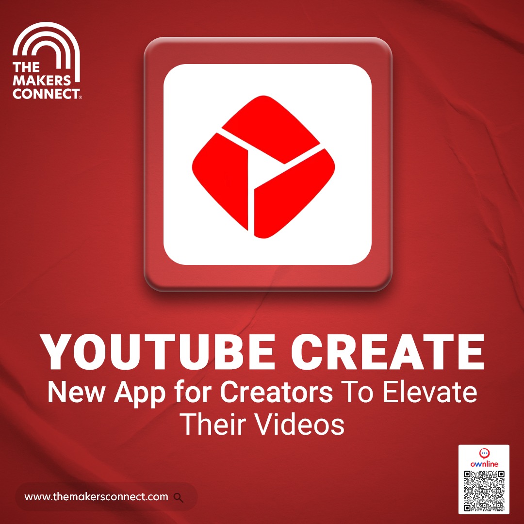 Ownline_India's tweet photo. A brand-new app that gives Creators the right tools to take their videos to the next level has been launched recently by Google. 

Read more at https://t.co/jnVcmsz9vA

#newupdate #creatortools #YouTubeCreate #YouTubegrowth #contentcreators #socialmediastrategy #themakersconnect https://t.co/DfrGNvRM0v