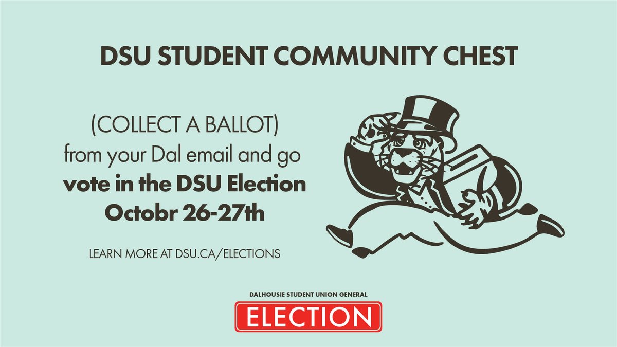 Vote for your DSU Representatives on October 26th &amp; 27th!
