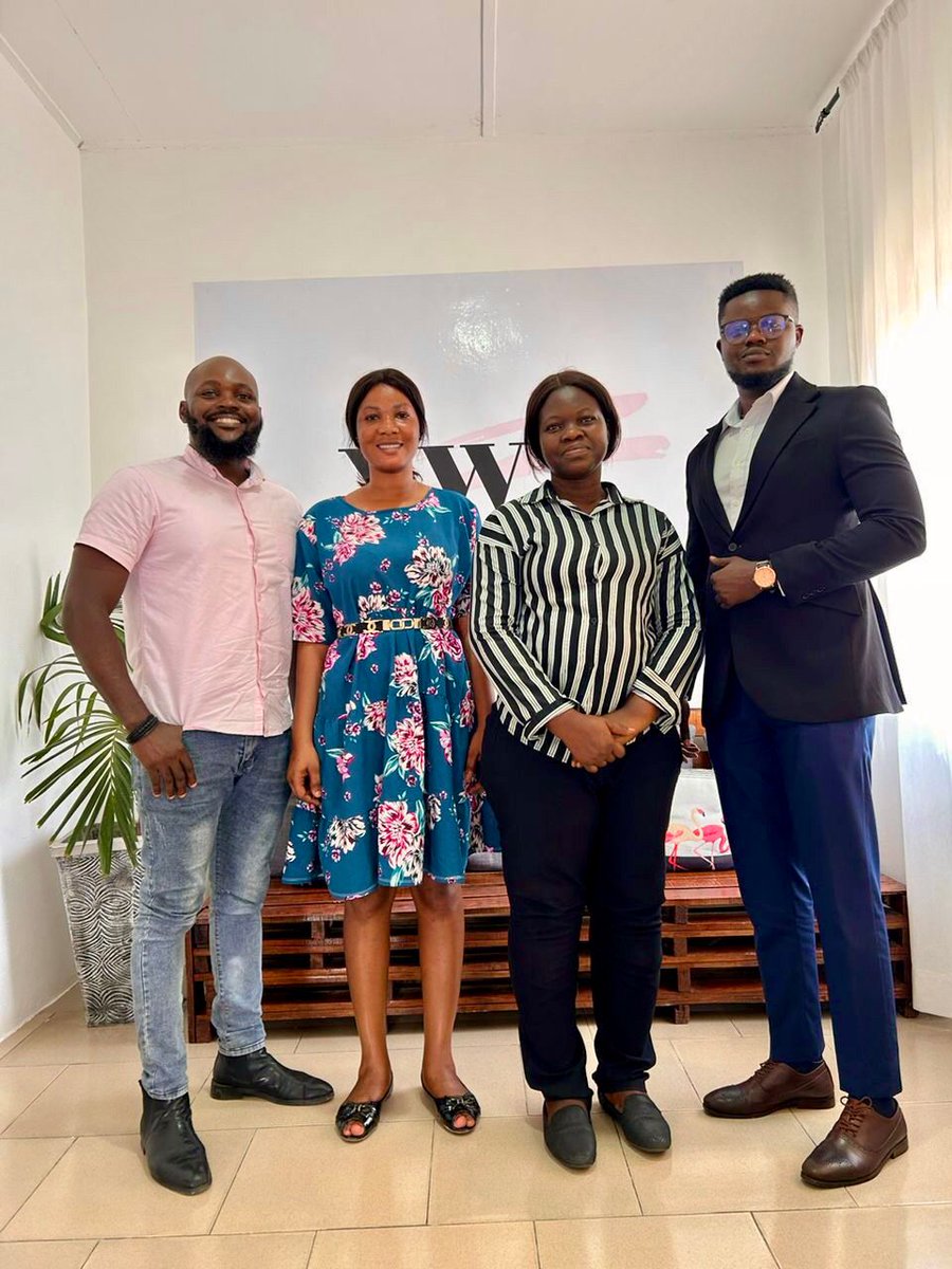 eXpandinWA's tweet photo. [AgendaXWA] Networking is key to every organization's growth. Last week, we had the privilege to receive a team of developers who graced our office, where we dialogued about possible collaborations.

#networking #eXpandinwestafrica #Africa #Business #Trade #businessdevelopent https://t.co/8LzfZHcRt8