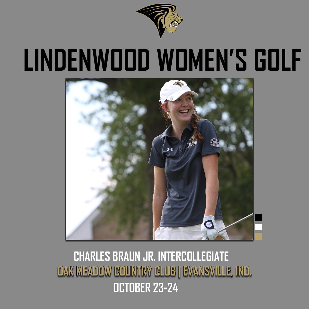 The <a href="/ladylionsgolf/">Lindenwood Golf</a> team 🦁⛳️ is in Evansville, Ind. this week for the Charles Braun Jr. Intercollegiate 

📊 | tinyurl.com/yf3y2ryw

#NewLevel