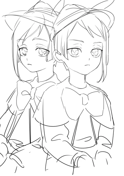 煮詰まったから落書きショタリーチ 