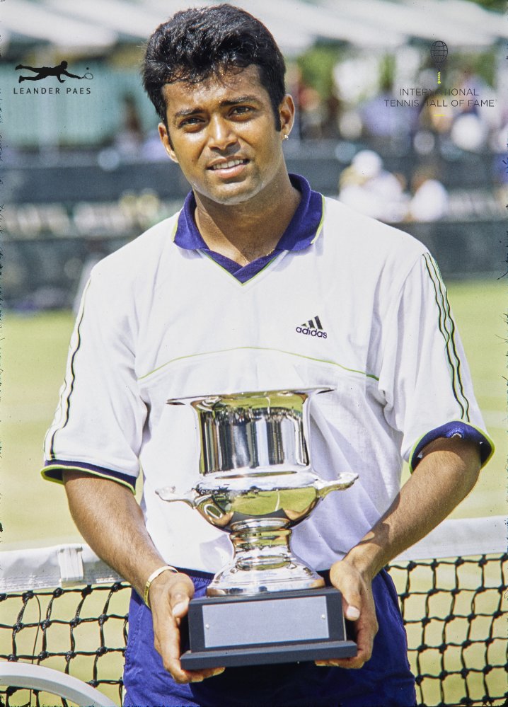 Leander's tweet photo. Dreams are made @TennisHalloFame

#PaesForHallofFame #ITHF #Throwback https://t.co/Iw0oKion6I
