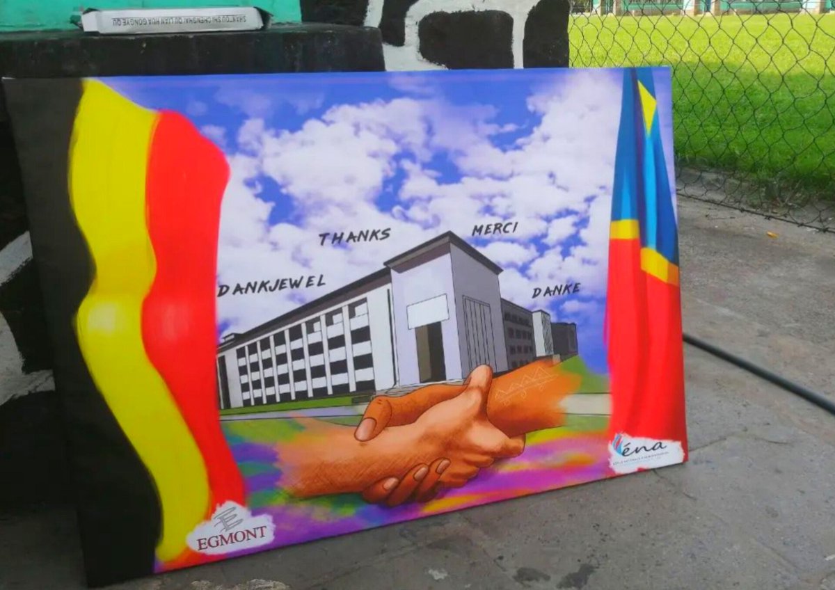 SmanDesign's tweet photo. Notons que la visite du vice-premier ministre JEAN-PIERRE LIHAU à Bruxelles a marqué un jalon important dans la coopération entre la RDC et la Belgique dans le domaine de l'administration publique.

Tableau signé @SmanDesign
Pour vos commandes : +243 811 968 045 / WhatsApp_Call https://t.co/uMLheISHwm