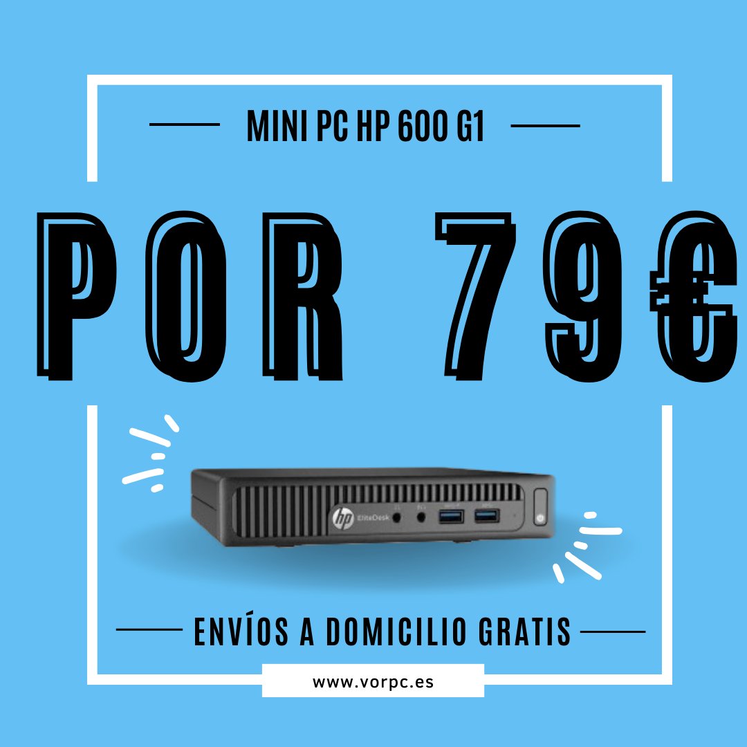 vorpc_es's tweet photo. ¡Completamente AGOTADO! Síguenos para mas superofertas en informática 😎😎

#oferta #chollor #reacondicionado https://t.co/LB0KJ4kxeY