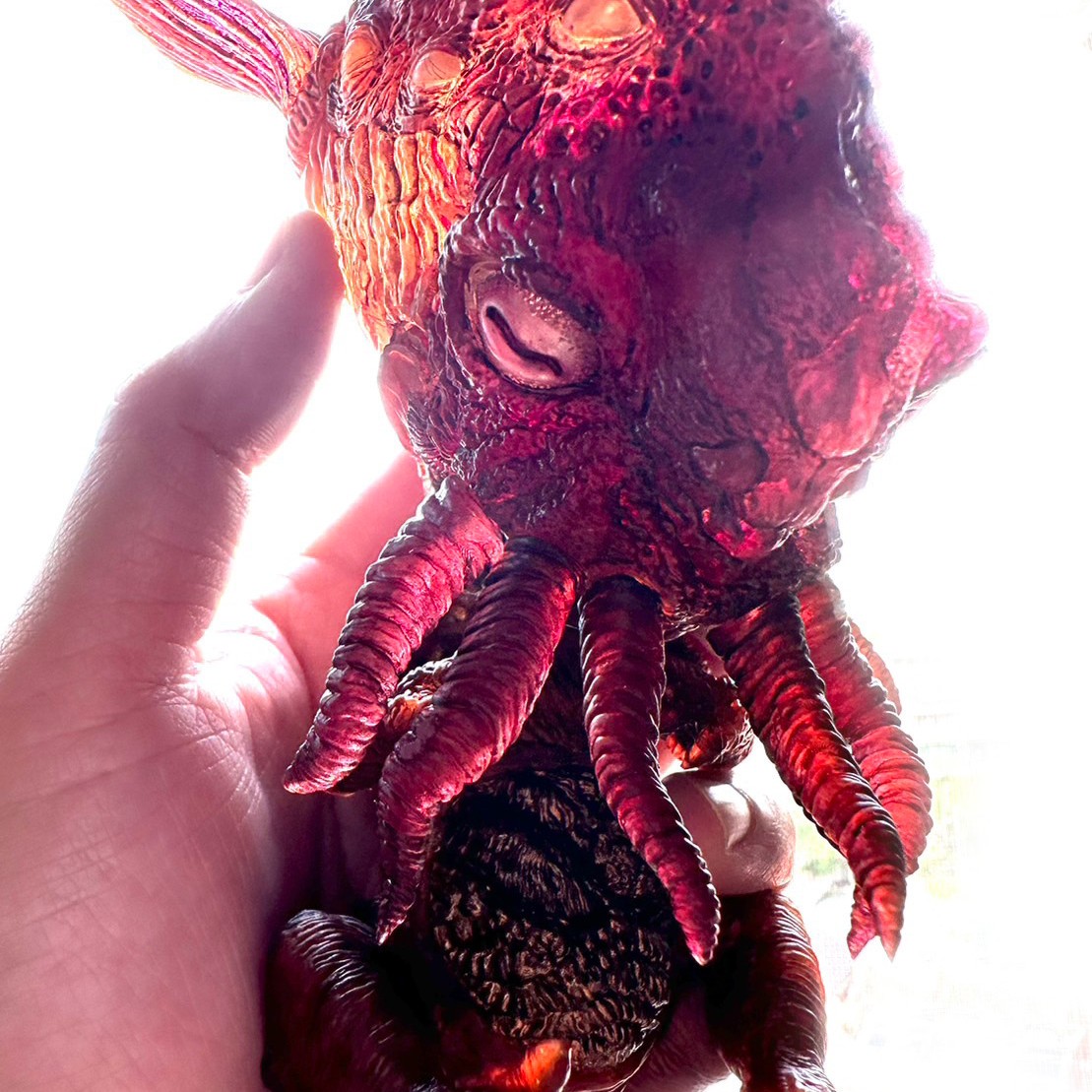 neweyear's tweet photo. モデルの透明感、太陽の光の下で
#クトゥルフ神話 #クトゥルフ #Cthulhu #CthulhuMythos #克蘇魯 #SpiderMaker #crystalclear使用心得 https://t.co/tRldN9FokC