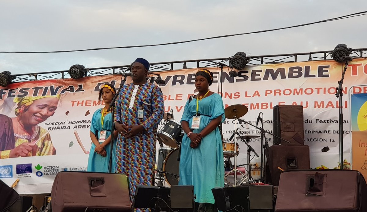 La <a href="/UN_MINUSMA/">MINUSMA</a> a contribué à l’essor de la culture dans la région de #Tombouctou. Entretien bilan avec le chef de bureau de la mission dans la région, Riccardo Maia. Propos recueillis par Karim Traoré. 
Plus d'infos 👉 shorturl.at/cpy48