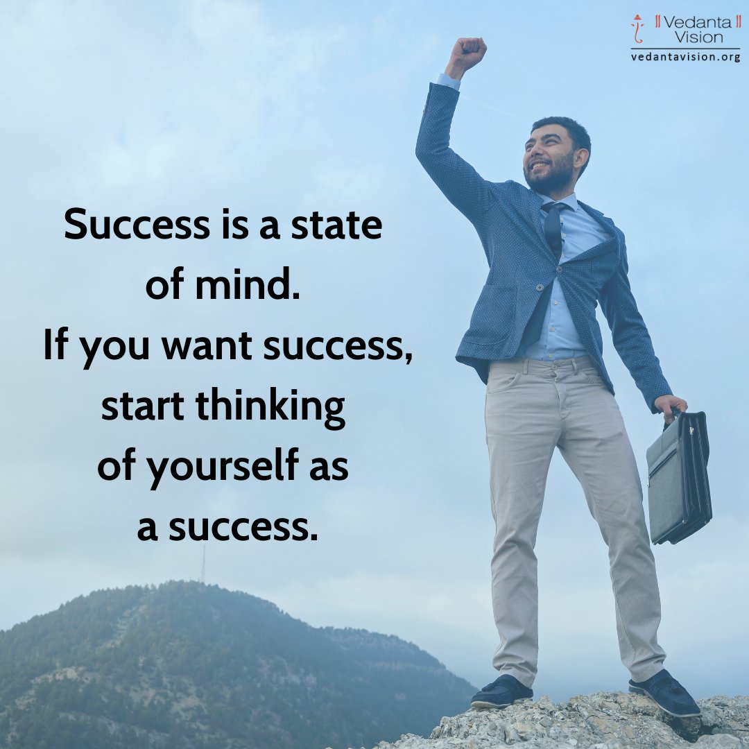 VedantaVision's tweet photo. Open your mind to unlimited possibilities. Change your attitude to change your life.  

#MondayMotivation #BhagavadGita #JayaRow #Attitude #LookInwards #Vedanta #Change https://t.co/VymQe6nhkr