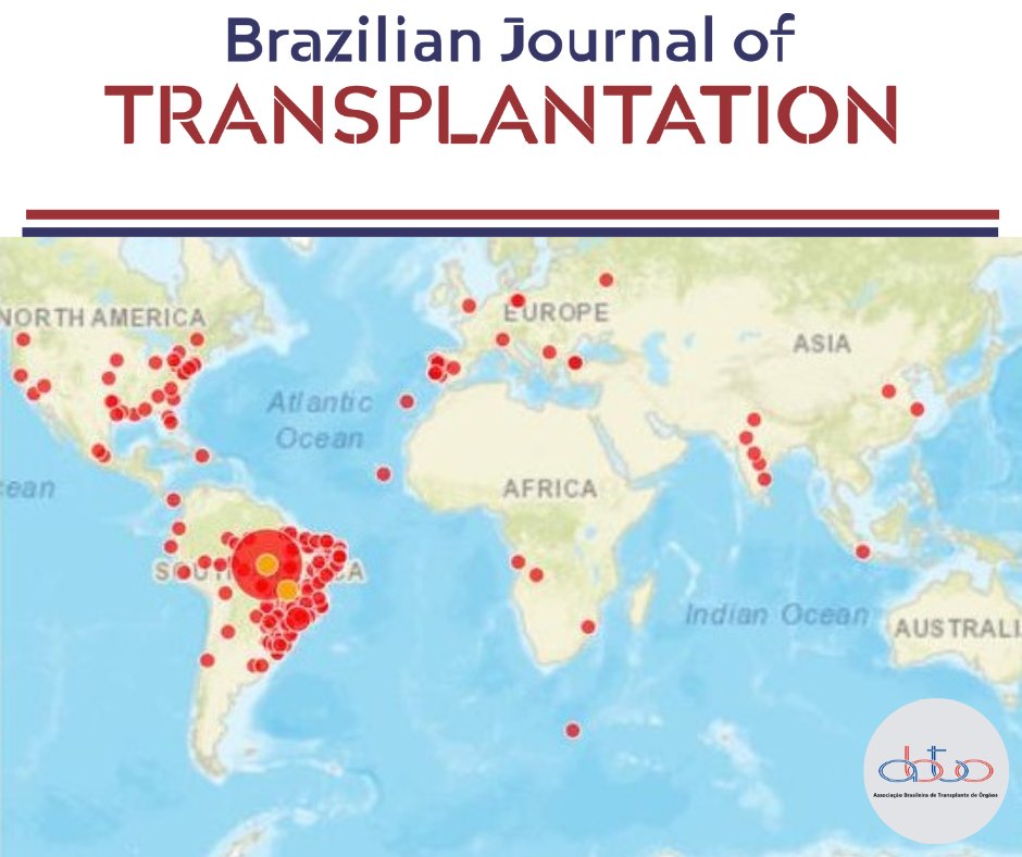 🚀🤩The <a href="/BrazJTranspl/">Brazilian Journal of Transplantation</a>, <a href="/ABTO/">ABTO</a>'s scientific journal, surpassed the 80-thousand views mark on the Internet. The BJT is available for free access at bjt.emnuvens.com.br/revista.

#OpenAccess #MedTwitter #TransplantTwitter