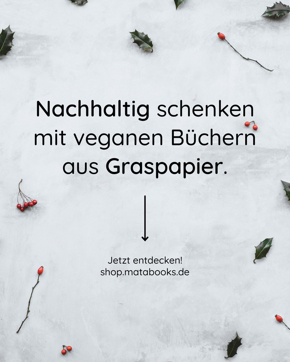 matabooks's tweet photo. IT'S BEGINNING TO LOOK A LOT LIKE GIFTMAS🎄 Do you want to celebrate #Christmas #sustainably and are looking for the perfect #gift? In our shop, you will find almost everything for everyone: https://t.co/2dImzkOK7V
.
#matabooks #geschenkideen #weihnachtsgeschenke #weihnachten https://t.co/WwmNRviSkA