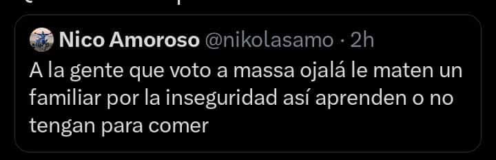 NoChequeable's tweet photo. Odian a Argentina. Odian a nuestra gente. https://t.co/pBEe98qN8D