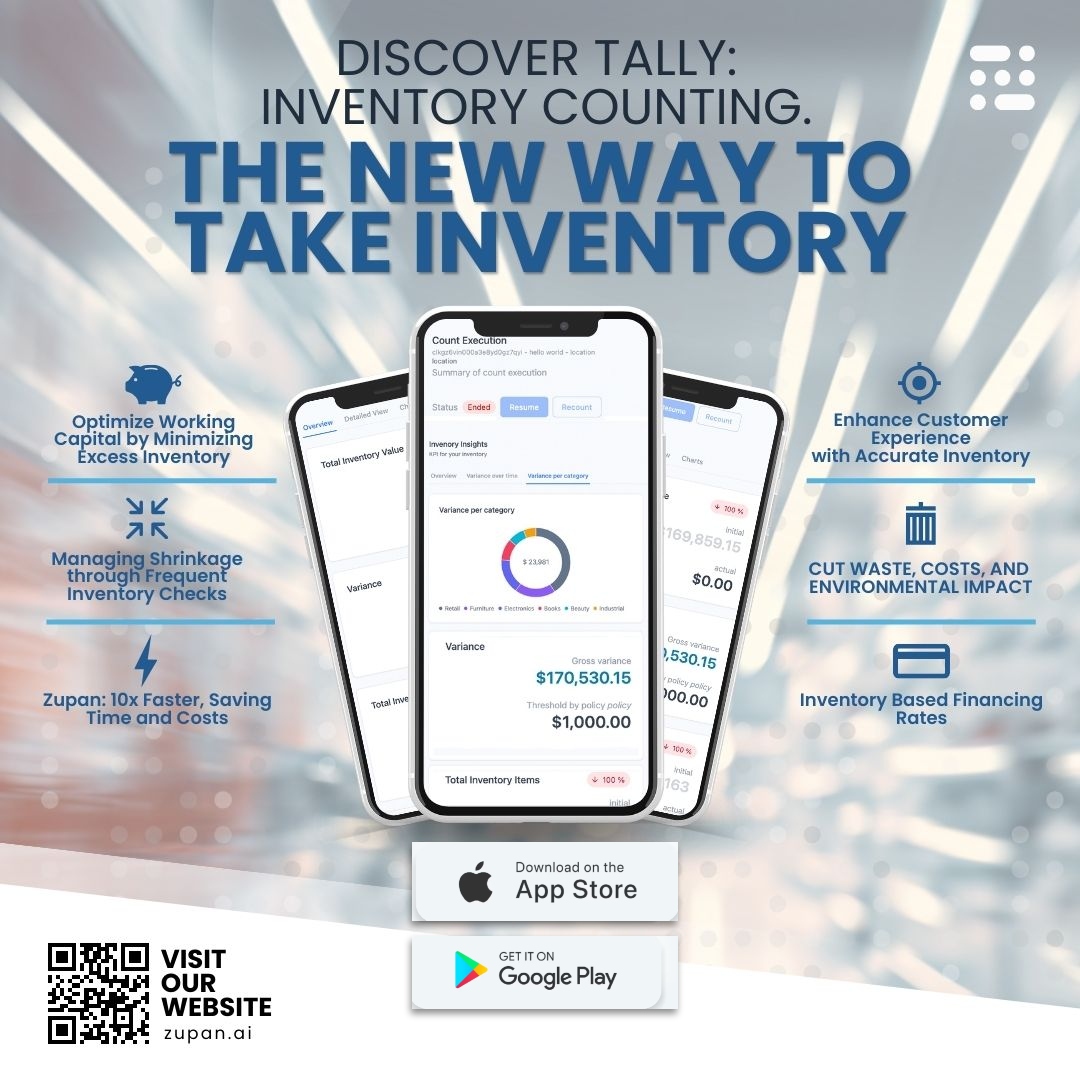 zupan_ai's tweet photo. Exciting news for inventory enthusiasts! 🚀 Tally's Android app is here! 📲🤩 Say goodbye to manual counts, and hello to a new era of accuracy! ⚡️ Download Tally from the Google Play Store.

#TallyApp #AndroidRelease #InventoryManagement #UnlockYourInventory #BusinessGrowth 🚀 https://t.co/1EgPqn2PBB