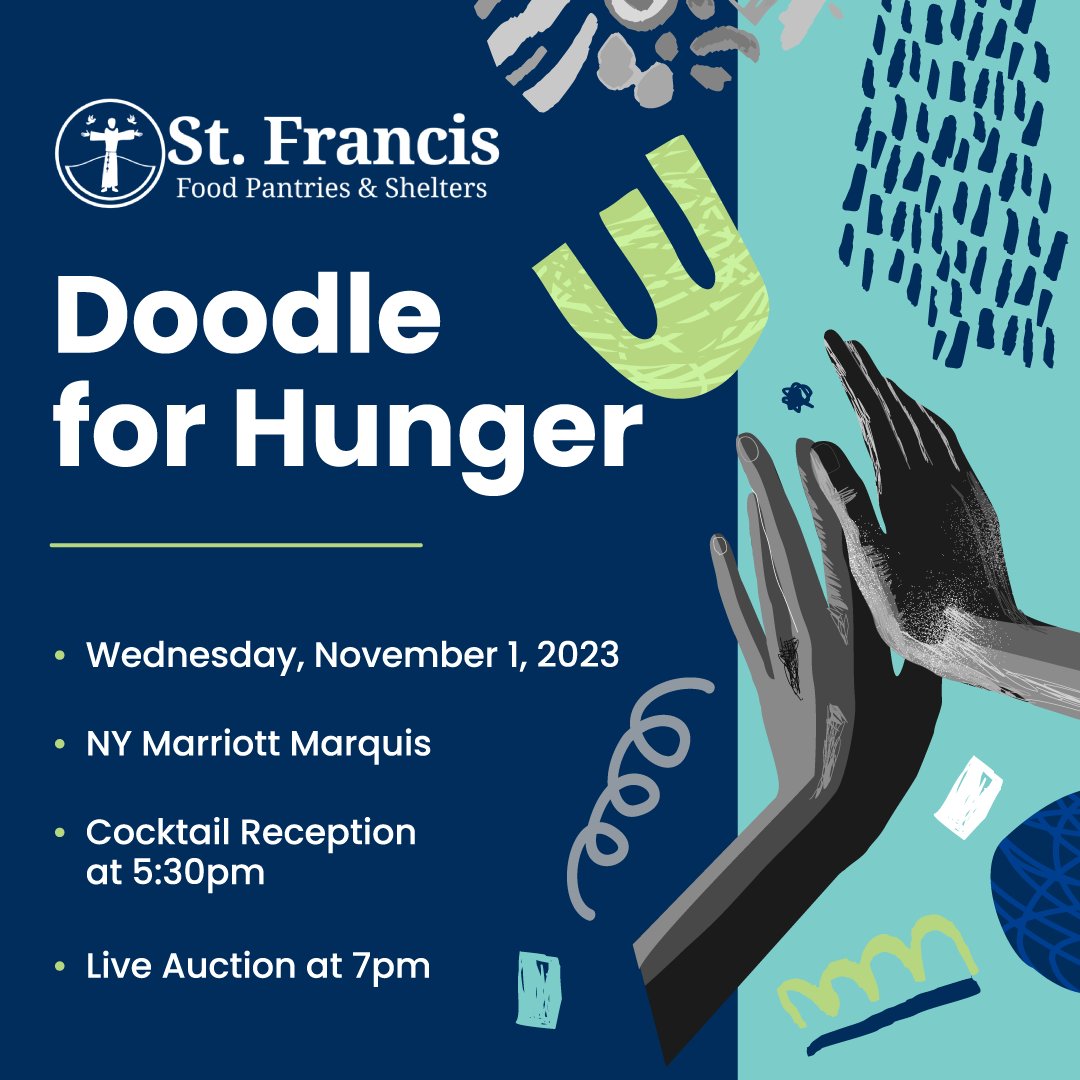 StFFP's tweet image. Our Doodle For Hunger Celebrity Art Auction is focused on addressing the critical issue of hunger. By participating and supporting, you contribute to efforts to alleviate #foodinsecurity in your #community.  🙏

pulse.ly/pg5082jrlt

#doodleforhunger