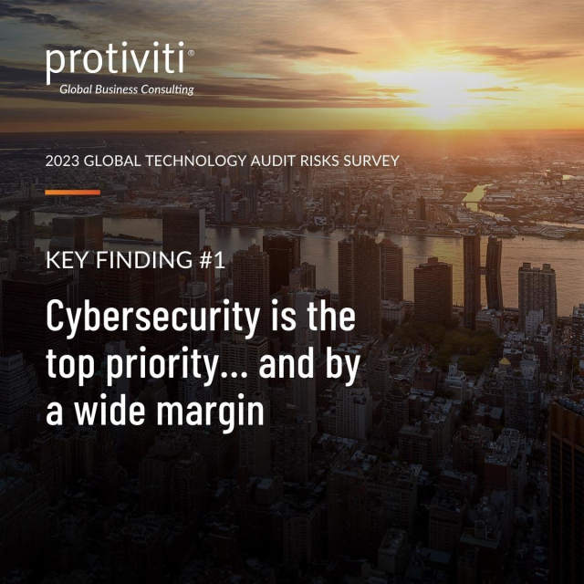 Protiviti’s Technology Audit Risks Survey reveals a complex, multifaceted landscape of technology risks facing IT audit functions. Read the report now to delve into the key findings. bit.ly/3MdaZ7d