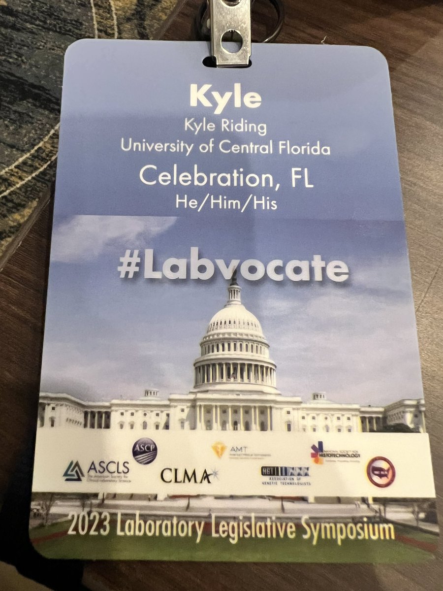 Being a #labvocate is my favorite part of being an @ASCLS member #lab4life.