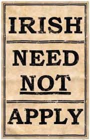 DublinTaxiDave's tweet photo. Years ago before the Immigration Invasion nobody could ever have imagined that the Indigenous Irish would be discriminated against in their own country by their own government.
#NoIrishNeedApply
#Plantation
#IndigenousRights https://t.co/EWFCTWee98