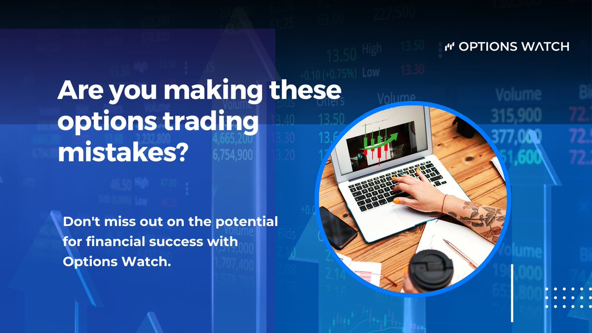 BullBearGame's tweet photo. Avoid common options trading mistakes for success💰
Elevate your trading game!📊

To read the full blog post and start your journey to successful options trading visit➡️ https://t.co/V2URLqlCai

#OptionsTrading #OptionsWatch #TradingTips https://t.co/KbpzTcyzgY