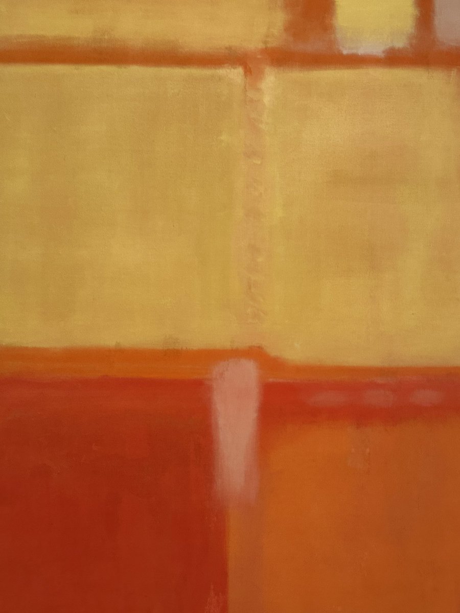 En ce lundi gris, froid et pluvieux, le monde a besoin de Rothko et de couleurs.