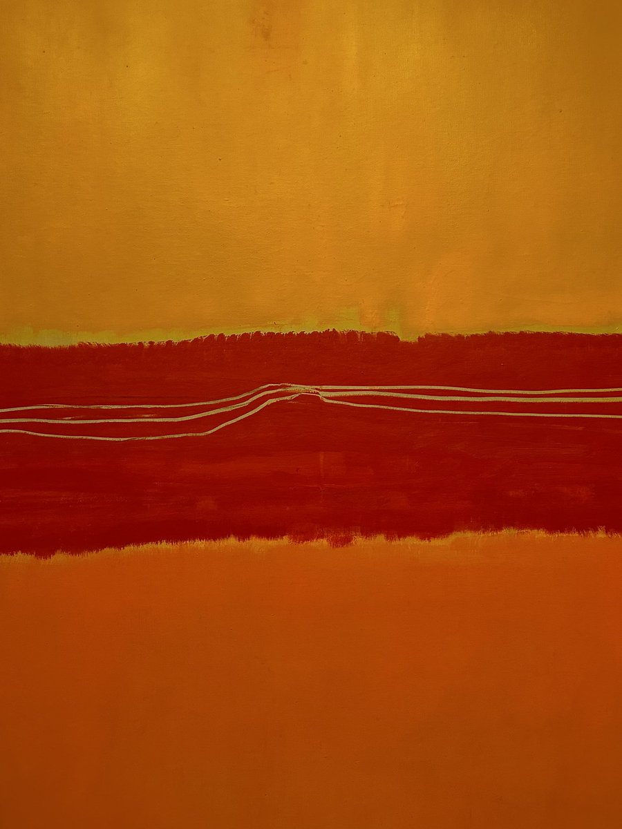 NicolasAlpach's tweet photo. En ce lundi gris, froid et pluvieux, le monde a besoin de Rothko et de couleurs. https://t.co/MKbc31gjLA