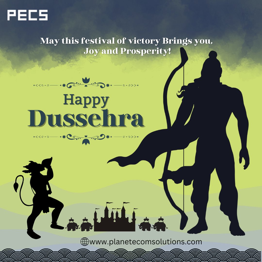 planetecoms's tweet photo. 🌈Happy Dussehra🌈
Wishing you a joyous and prosperous Dussehra! May this festive season bring triumph and happiness into your life.
.
#HappyDussehra #Dussehraspecial #Dussehracelebration #Dussehrawishes #Dussehra2023 #Dussehragreetings #WebDevelopmentService #PECS #PECSians https://t.co/t1ARQcbXTX