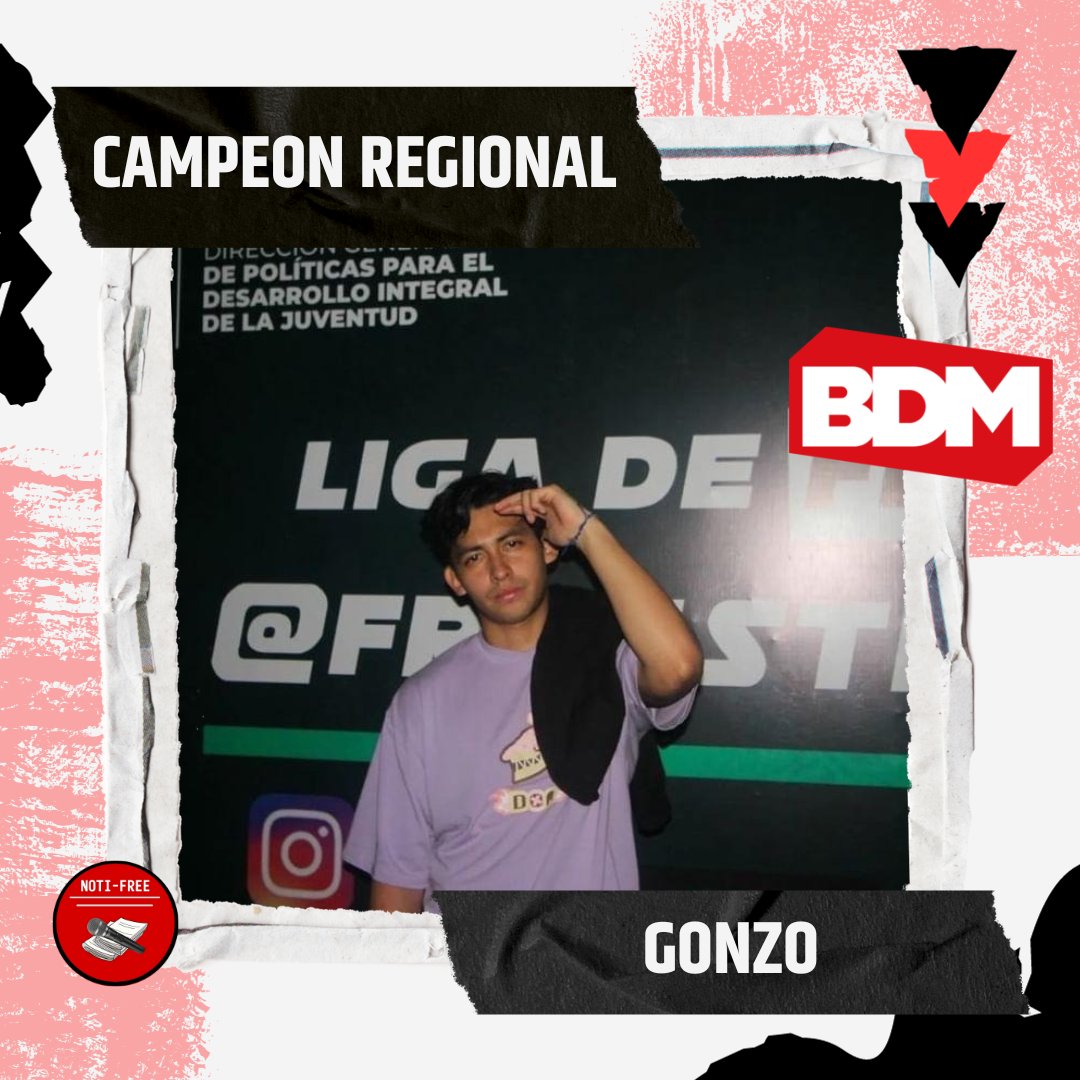 free_noti's tweet photo. BATALLA DE MAESTROS - FINAL REGIONAL 🇲🇽

📌 CAMPEÓN

𝗚𝗢𝗡𝗭𝗢 es el campeón de la Reg. Nuevo León, tras vencer a:

→ ZAYAS en octavos
→ AUDAZ en cuartos
→ ONCE en semifinales
→ SPOOK en la final

🏆| Cupo a la Final Nacional + 10k de puntos al ranking de FMS 🇲🇽

#BDMGold https://t.co/BUauI4z4U4