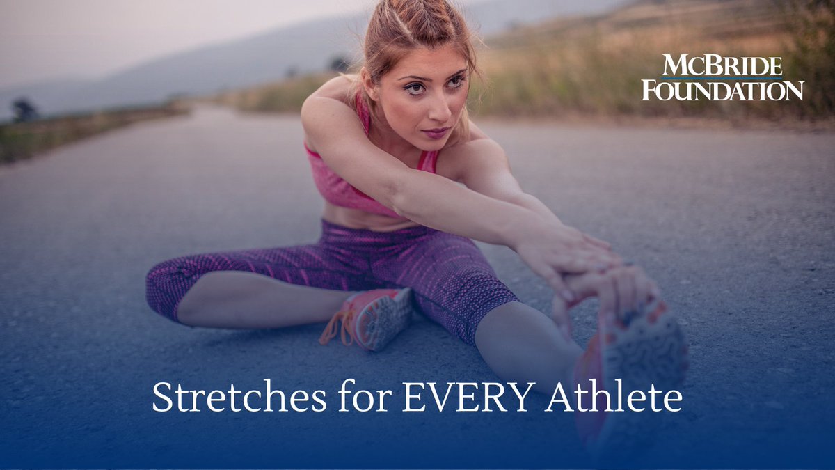 McBridefound1's tweet photo. Dynamic stretches help you warm up your muscles as you move through full range of motion. Here are 3 of the top movements to include in your regular routine.

1. Leg Swings
2. Arm Circles
3. Torso Twist

Keep your body loose to avoid sports injuries. 💪
#KeyStretches #YouthSports https://t.co/nS4KTG4Hk5
