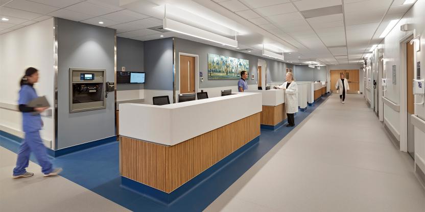 TimothyHurvitz's tweet photo. A recent example of how the A/E team can put a project on a fast track with modular solutions and plan the floor meticulously to save steps for caregivers!

Read more: https://t.co/puFzlTmP5W
#HEDadvances #healthcaredesign #modulardesign #ArchitectureDesign https://t.co/5yfDqc6pVl