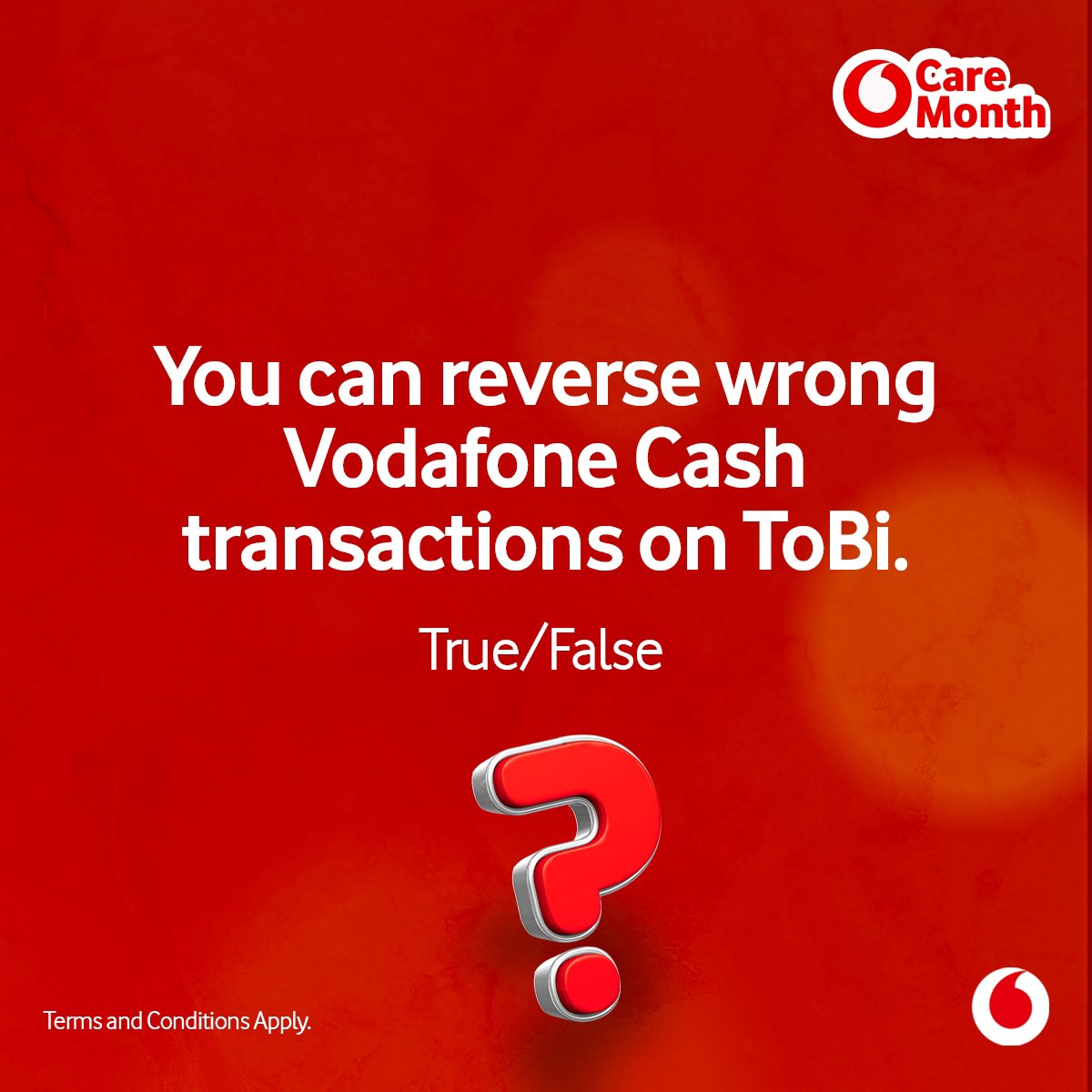 TelecelGhana's tweet photo. Your chance to win free airtime is here! Just answer a few questions and join our list of winners.
#CareMonth2023 #LiveDigital https://t.co/ozfjf1GOAm
