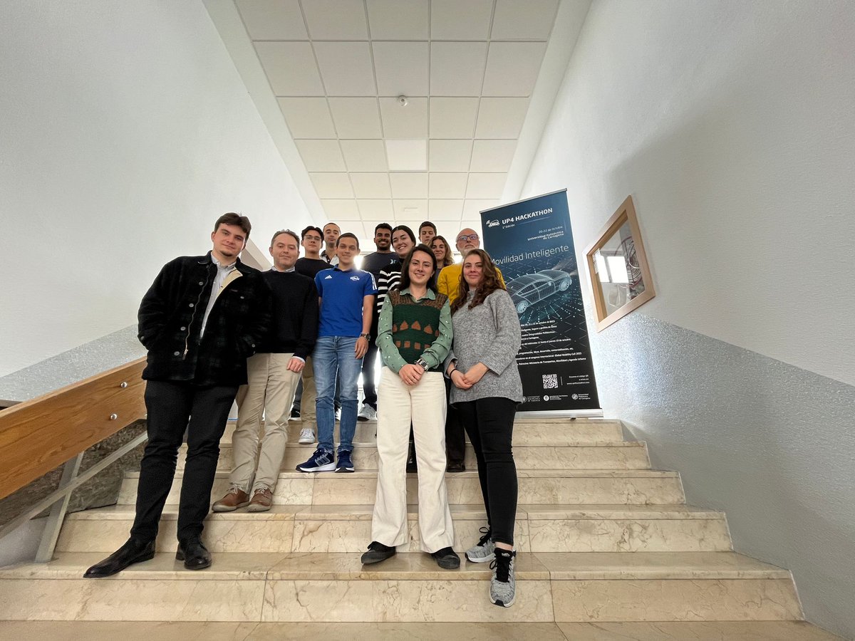 👏¡La 1ª edición del UP4 Hackathon ha sido todo un éxito!

🔵4 universidades politécnicas
⚙️3 retos a elegir
👥15 grupos
🤔Propuestas muy interesantes
😊Y muchas horas juntos

¡¡Muchas gracias a todos!!

#hackathon #movilidadinteligente
#upct #upv #lamevaupc #somosupm