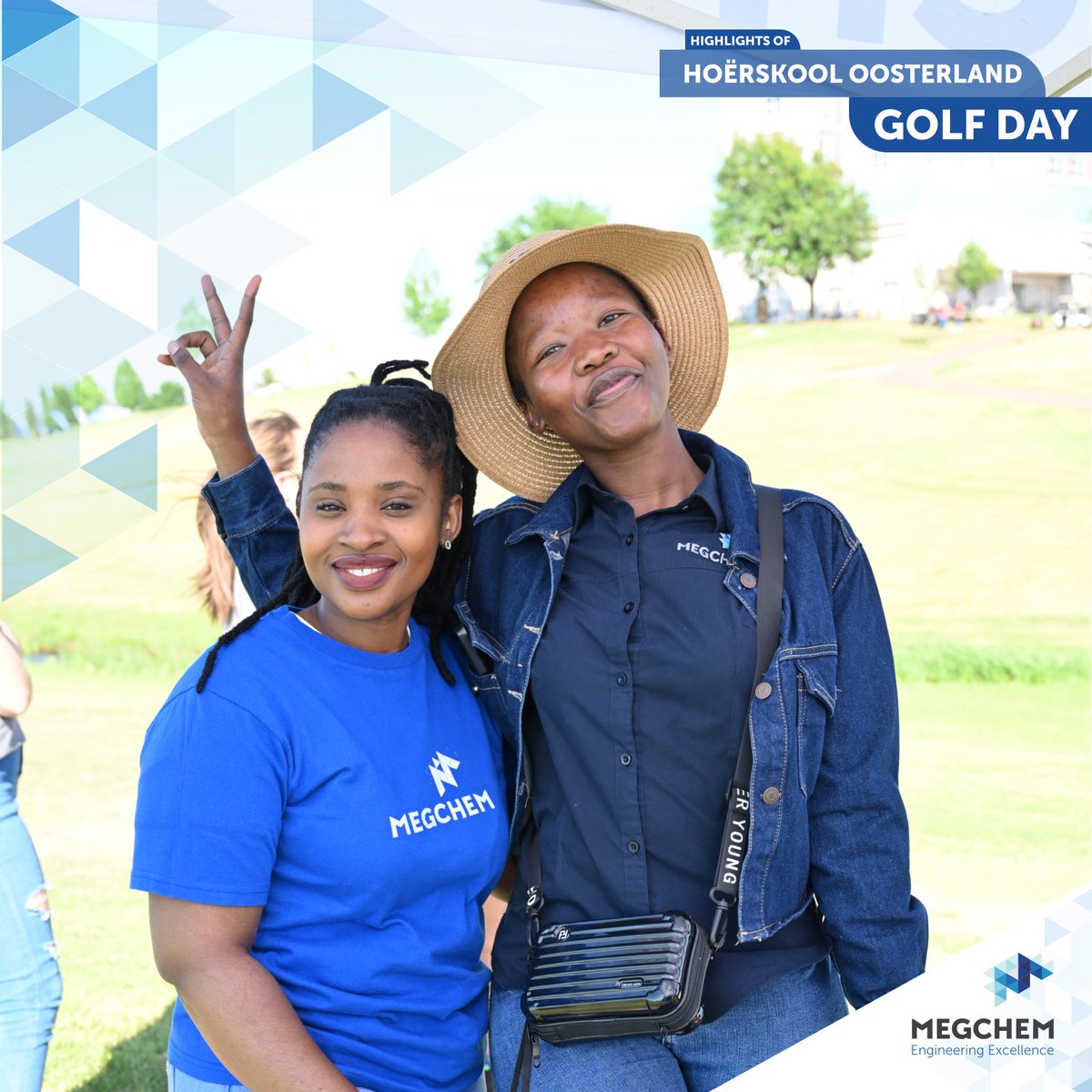 MegChemSA's tweet photo. Swinging into Fun at Hoërskool Oosterland Golf Day!
Our MegChem team was thrilled to be part of the event, where we spent the day keeping the players refreshed and energized with drinks and snacks. Here's a glimpse of the fun, and some great golfing moments we shared.
#GolfDayFun https://t.co/FhA87k3n7R