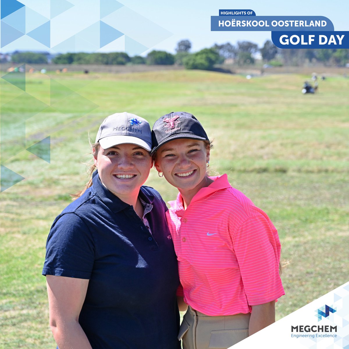 MegChemSA's tweet photo. Swinging into Fun at Hoërskool Oosterland Golf Day!
Our MegChem team was thrilled to be part of the event, where we spent the day keeping the players refreshed and energized with drinks and snacks. Here's a glimpse of the fun, and some great golfing moments we shared.
#GolfDayFun https://t.co/FhA87k3n7R