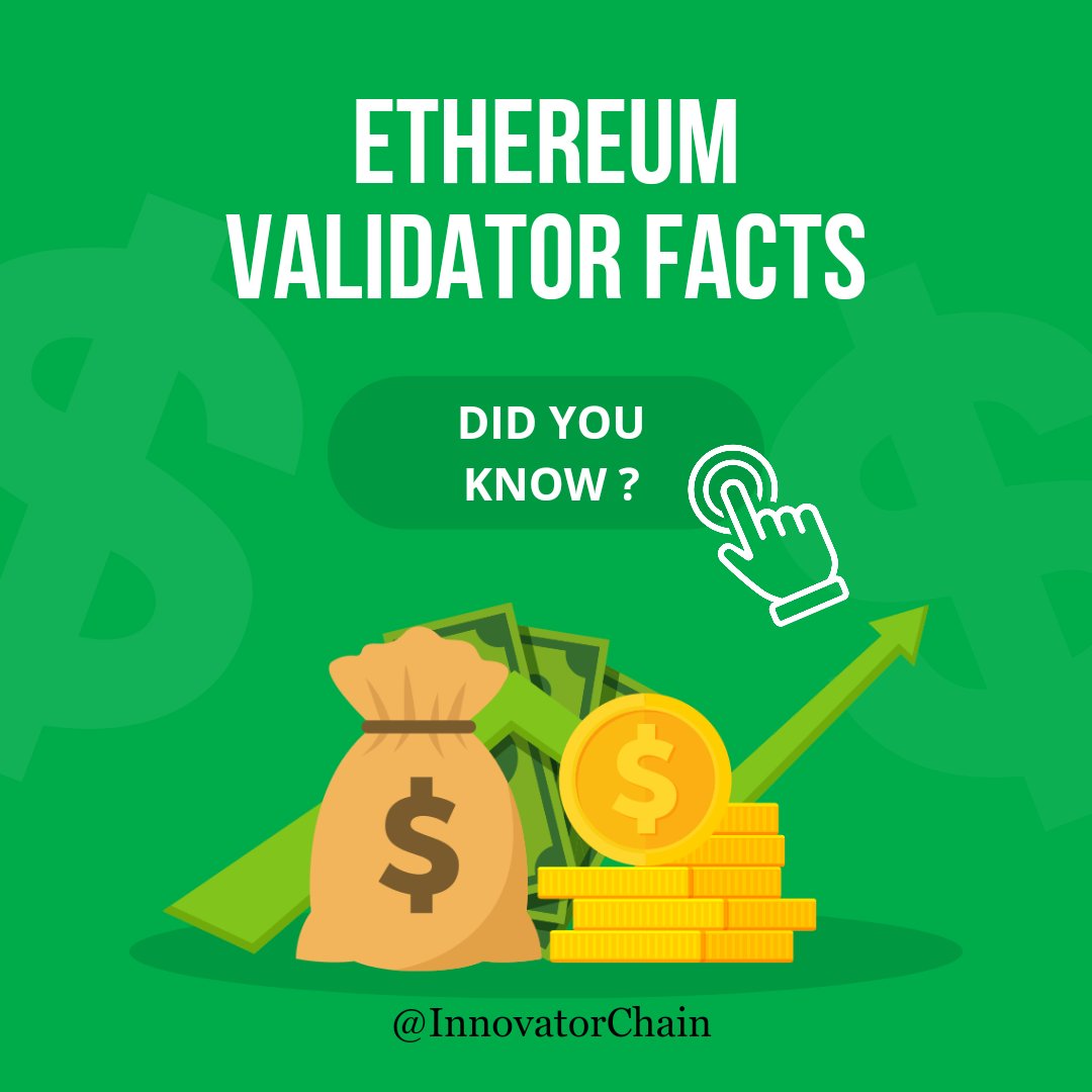 inov8validator's tweet photo. Becoming an Ethereum Validator today? It'll cost you $53,000! 😱

But if you snagged the 32ETH needed at an earlier stage, it was less than $500! 🚀

Ready to be an early-phase blockchain validator?

Check out @INNOVATORCHAIN !

#Ethereum #Blockchain #Validator #Polkadot #Airdrop https://t.co/VNorHBS5Yf