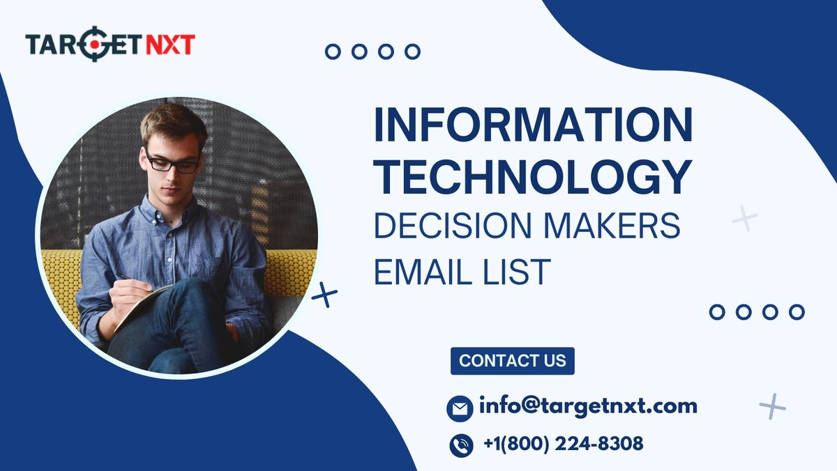 SofiaLee48158's tweet photo. Are you ready to take your business to the next level? Say hello to the π IT Decision Makers Email List π by TargetNXT! π§
Don't miss out on this game-changing resource! π
https://t.co/qFycTWCVHr
#ITDecisionMakers #BusinessGrowth #TargetNXT https://t.co/aBkJG933ly