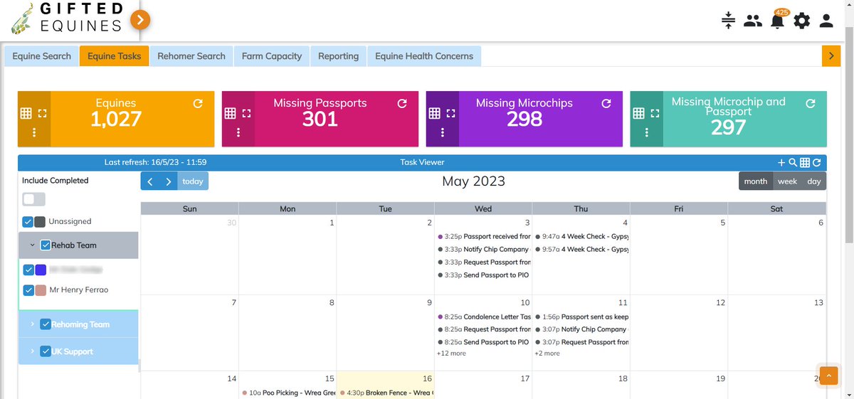 GiftedEquines's tweet image. Gifted Equines understands the importance of simplicity. We&apos;ve made data capture effortless, allowing you to focus on your work. Assign tasks, log daily activities, and manage prescriptions seamlessly.
#AnimalWelfare  #Equinewelfare #DigitalTransformation