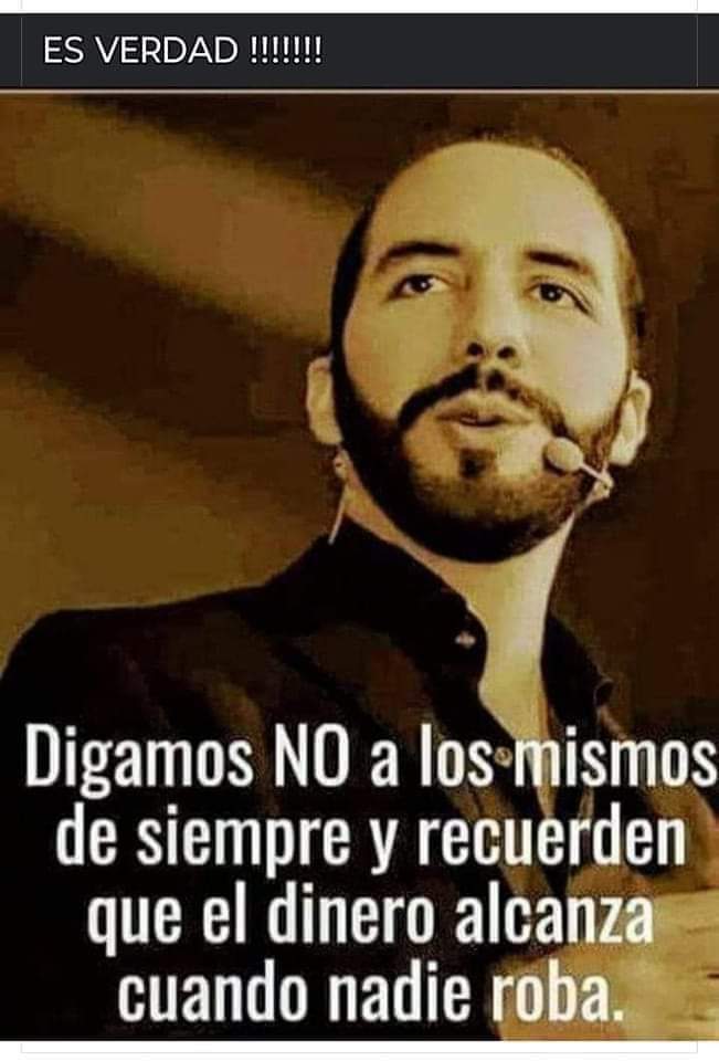 creo que la exhortación no puede ser más clara , los gorilas , corruptos , desfalcadores , etc , se esconden hoy detrás de una "careta" supuestamente nueva y Nos hacen las mismas promesas , consientes de que no van a cumplir y Nos van a hundir aún más 🇩🇴👇‼️