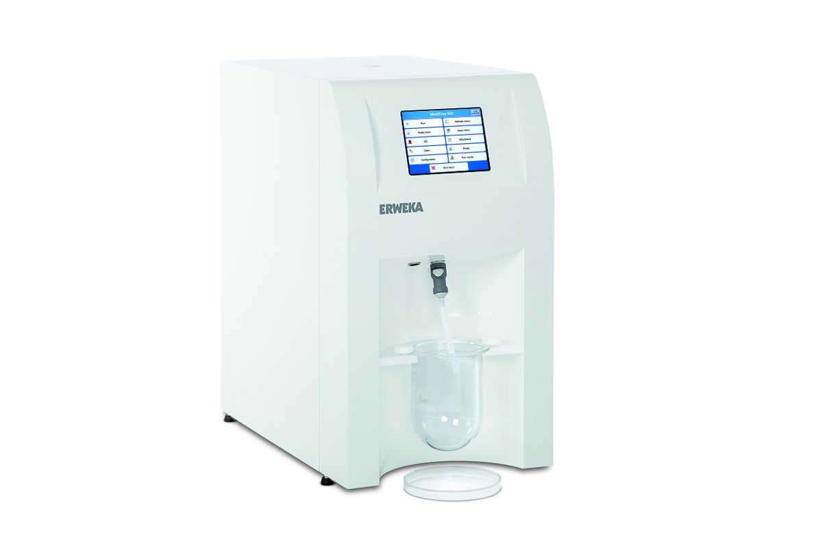 TotalLabService's tweet image. With @LABINNOVATIONS just one week away, we're sharing a few things on our stand. First up - the ERWEKA MediPrep 820. This fantastic machine warms, degasses & dispenses dissolution test media with precision accuracy. Head over to stand D34 next week to check it out.