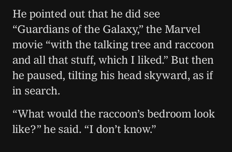 HammerCamera's tweet photo. Jack Fisk weighs in on the Marvel debate 

(Great profile by @noahgshannon ) https://t.co/8Wq9Z5AsMm