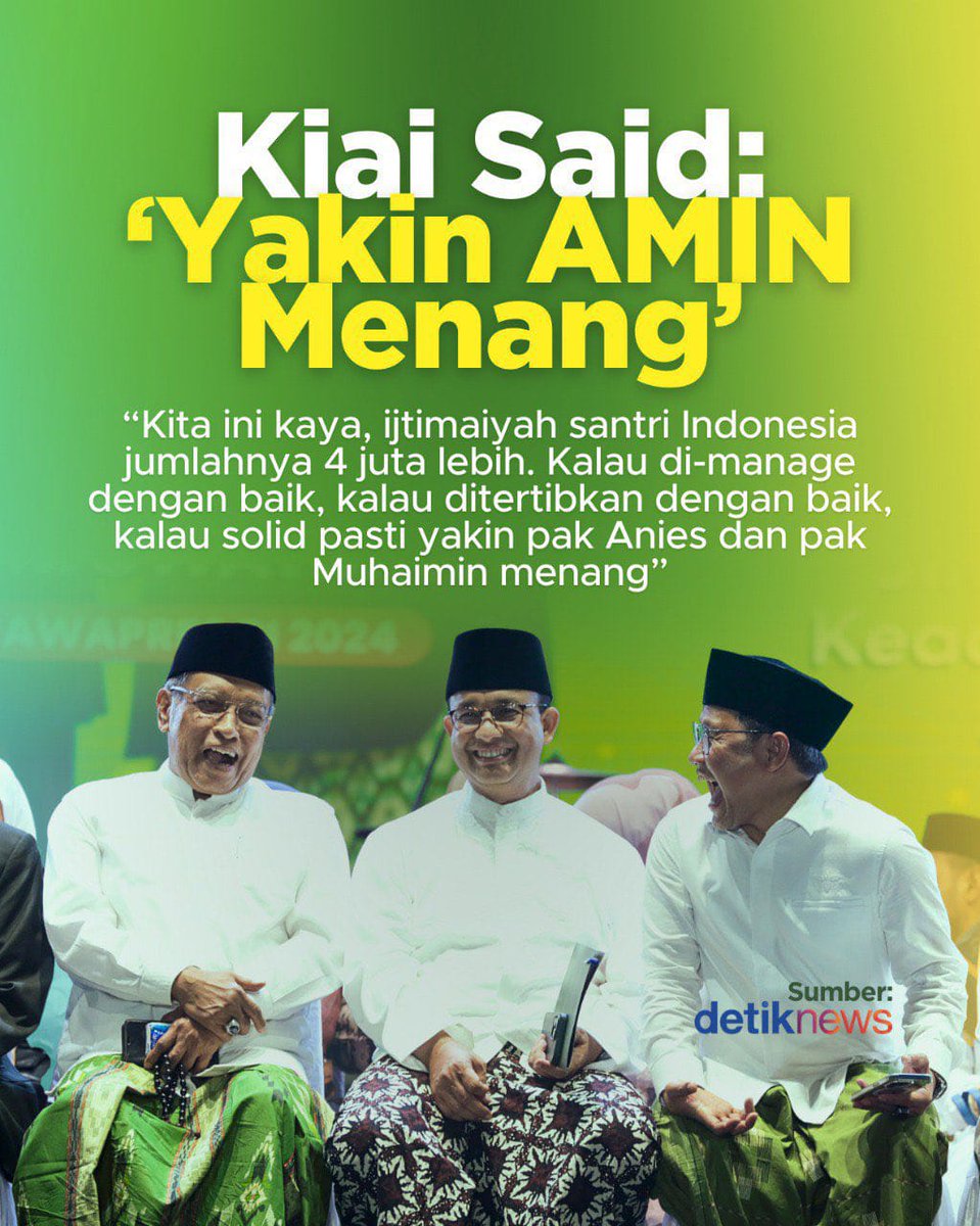 riansprtn's tweet photo. Estapeta perjuangan santri untuk Bangsa Indonesia.
#AMINPaslonSantri 
#AniesMuhaimin2024 
@cakimiNOW 
@DPP_PKB https://t.co/wkbXQE6ke2