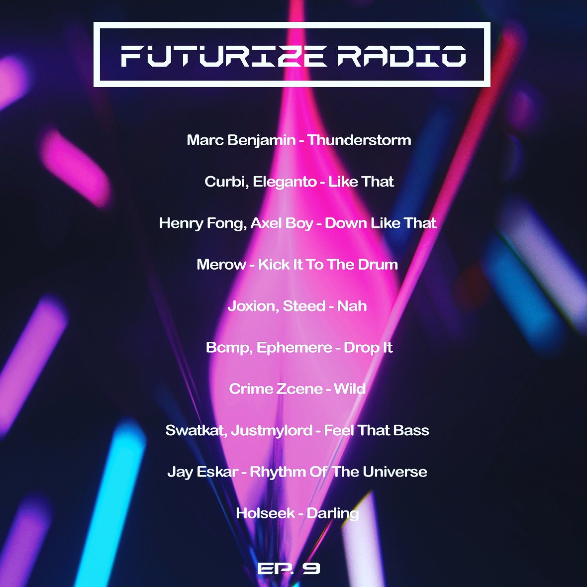 Welcome to Episode 9 of Futurize Radio where I’ll be playing some exciting tracks from dope producers such as Marc Benjamin, Curbi, Eleganto, Henry Fong, Merow, Joxion, Bcmp, Crime Zcene, JustMyLord, Jay Eskar and Holseek. 

Listen Here : mixcloud.com/dj_paul_str/pa…