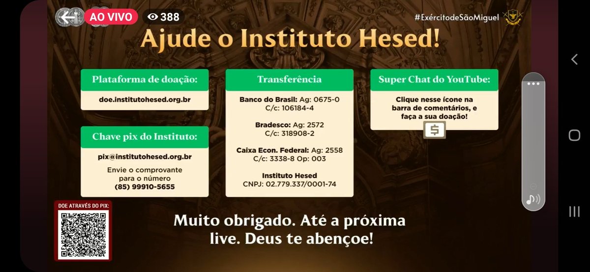 RedewilliamLima's tweet image. #ExércitodeSãoMiguel #euamoapompeia ajude nossos irmãos e irmãs do Instituto Hesed