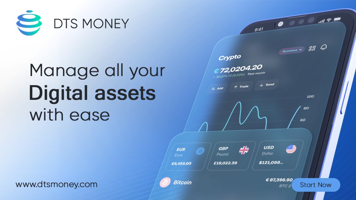 DTS_Money's tweet photo. Secure all your digital assets with DTS Money 🛡️. Experience banking evolved for the digital age.
#SafeDigitalBanking #DTSMoney 💼🔒 https://t.co/MNliBWBEvt