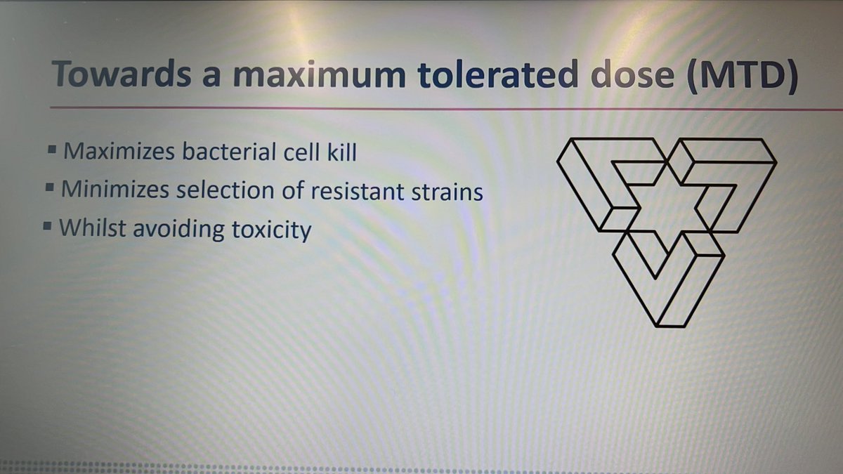 DrAnaRou's tweet photo. @sofie_dhaese views to manage infections in patients with renal failure
#LIVES2023 @ESICM

Important messages here are:
✅dose to kill different from dose to avoid selection of resistant strains 
✅attractive option: reach the maximum tolerated dose! How to manage that? https://t.co/m91ILWflXm