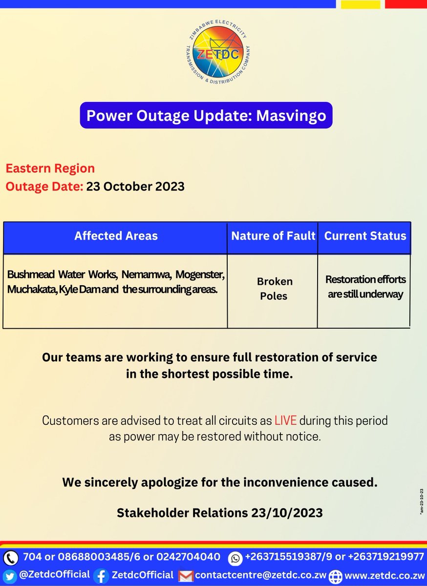 AsterXe_dex's tweet photo. Clients in: ##Masvingo  &amp; #BubiDistrict kindly take note: https://t.co/L4X0xbqV1A