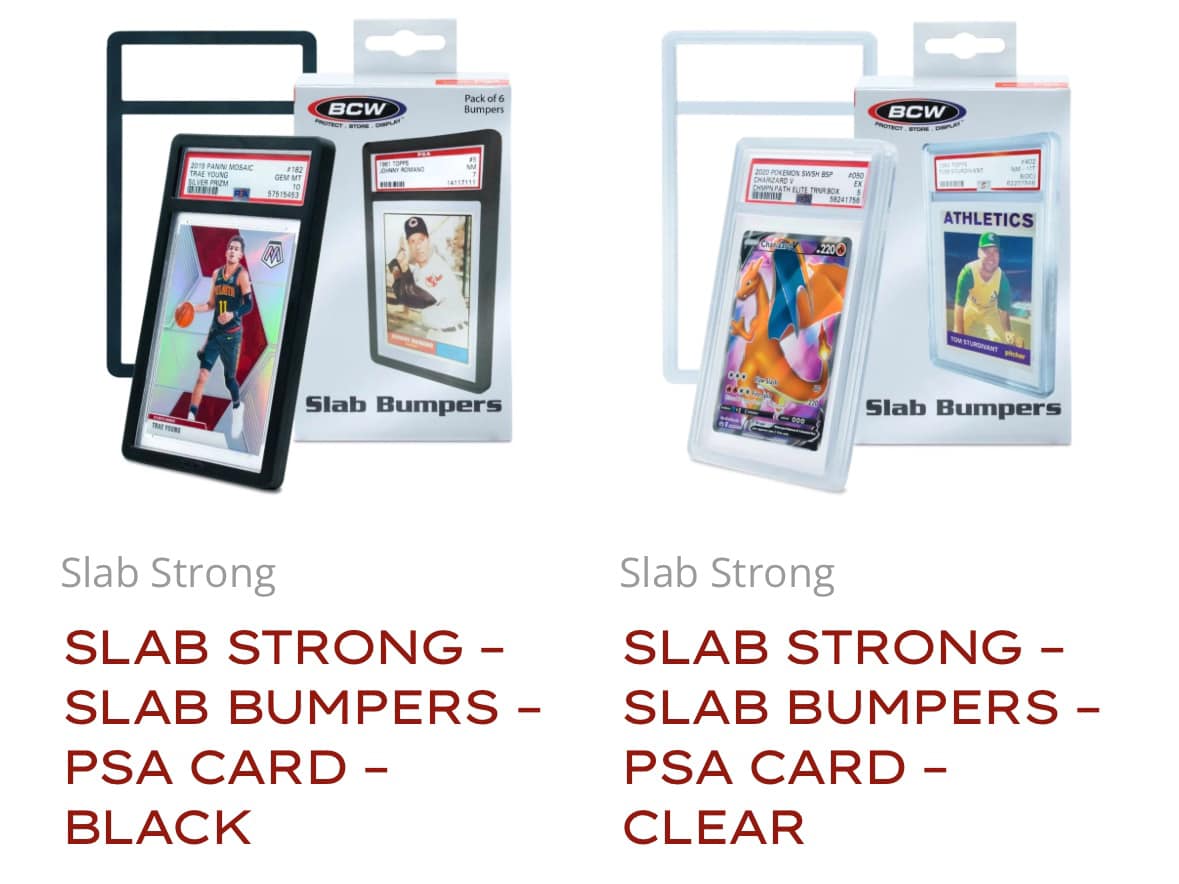 Collector_Fit's tweet photo. 🃏 Introducing BCW Slab Bumper by Slab Strong: Your graded cards' best defense! 🛡️

🔹 Premium silicone protection 🔹 Keeps cards pristine 🔹 Perfect fit for P.S.A. Graded cards
Elevate your card collection's defence game! Get yours today! 🛡️
👉 https://t.co/tLgihzyiQa https://t.co/EHuetdMIIi