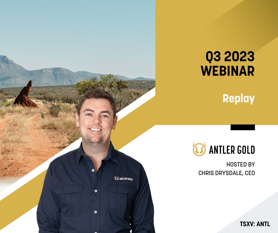 AntlerGold's tweet image. $ANTL.V | Watch our recent webinar replay to learn about our strategic transformation and our vision for the future. 
Stay tuned for more updates, watch the replay here: bit.ly/3M9YUjc

#namibiamining #juniourmining #mining #geology #minerals #miningnews #invest