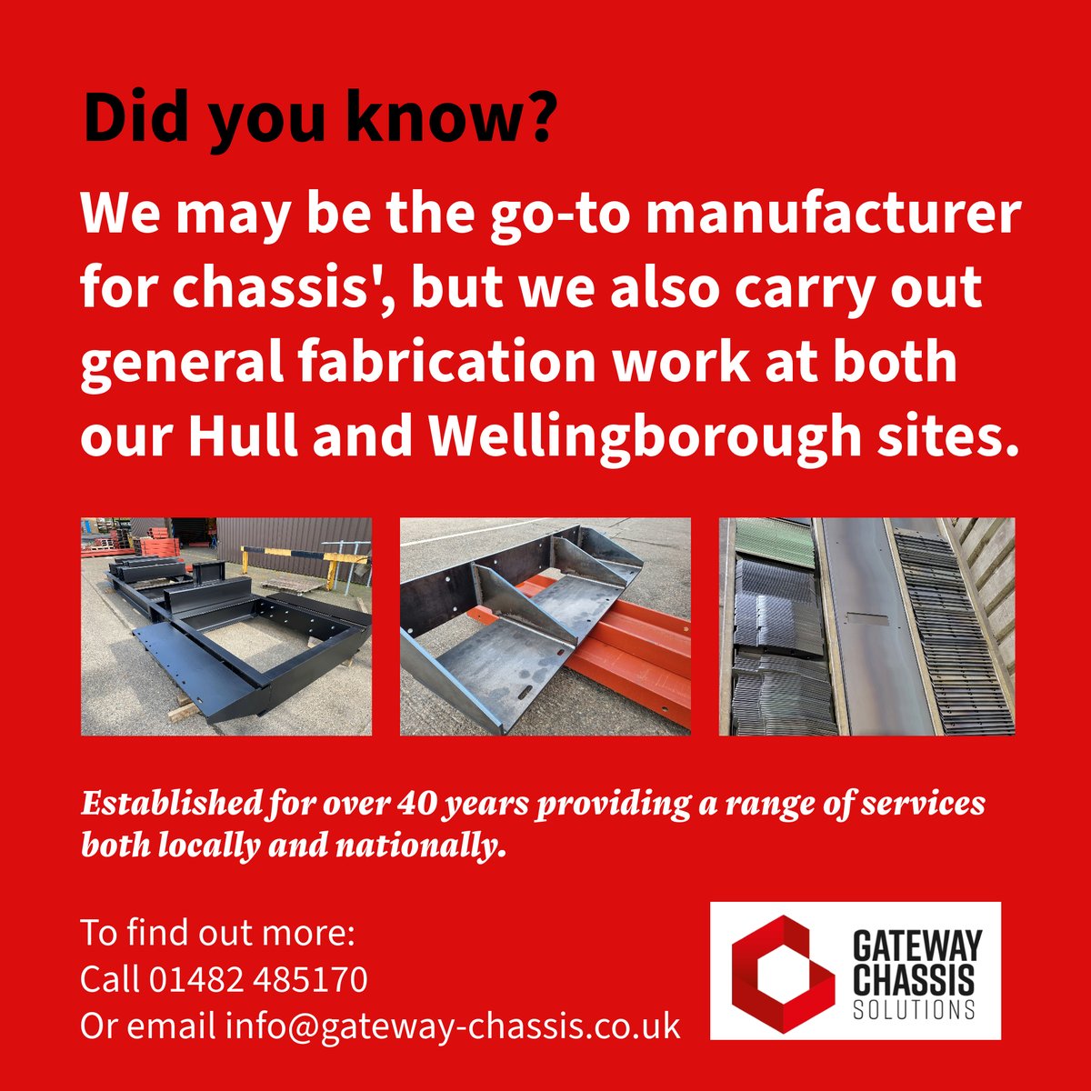 Gateway Chassis Solutions Ltd tweet media