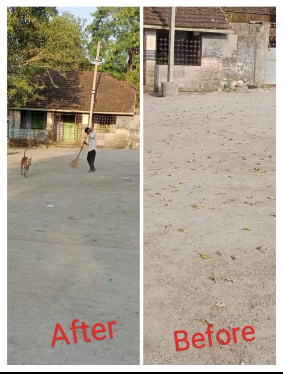 #SwachhataHiSeva  કાર્યક્રમ અંતર્ગત રાજકોટ જિલ્લાનાં ઉપલેટા તાલુકામાં ગ્રામ્ય કક્ષાએ સફાઇ અભિયાન હાથ ધરવામાં આવેલ. <a href="/DDORAJKOT1/">District Panchayat Rajkot</a>  <a href="/GujDCoffice/">Guj DCoffice</a> <a href="/monakhandhar/">Mona Khandhar IAS</a> <a href="/GujPRHDept/">Panchayat, Rural Housing & Rural Dev. Department</a>  <a href="/crdgujarat1/">Commissionerate of Rural Development,Gujarat</a>  #SwachhGujarat2023