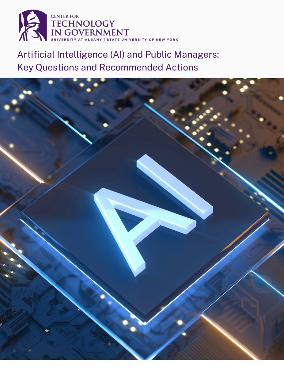 CTGUAlbany's tweet photo. Still time to sign up for Thursday's virtual panel: #AI in #Government: Key Issues for #PublicManagers. Attendees receive copy of the Key Questions & Recommended Actions report developed by @CTGUAlbany researchers & our Global Advisory Panel. Register here https://t.co/XQBiCFxuOv https://t.co/MB6jDhem7D