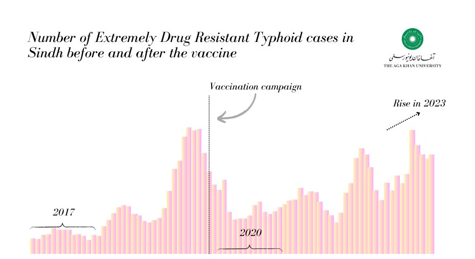 In 2016 there was an outbreak in #Hyderabad. <a href="/AKUPaediatrics/">AKU Paediatrics</a> worked hard on a vaccine
Read the story of our
🔬XDR Typhoid 🧪 journey. 

aku.edu/mcpk/paeds/Pag…