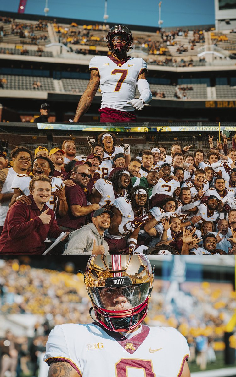 GopherFootball's tweet photo. Row the Boat. Ski-U-Mah. Go Gophers! https://t.co/LcKruYwxAE